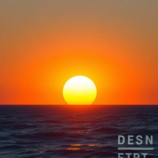 Logotipo da Camisetas Sol Nascente, mostrando um sol estilizado nascendo sobre o oceano.